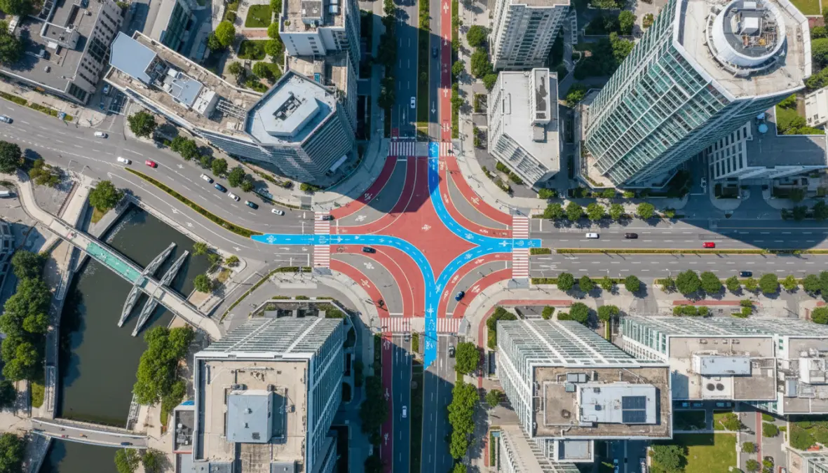 Urban cycling route planning for structured training during bike commute