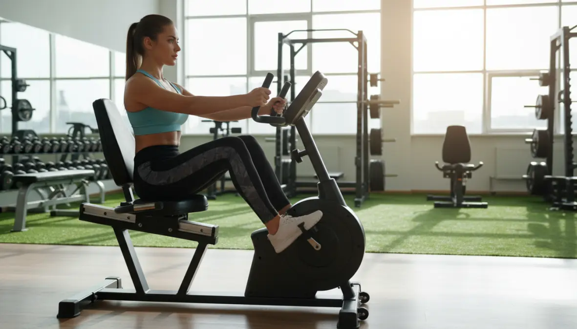 Low-intensity cycling cardio that minimizes interference with strength training gains