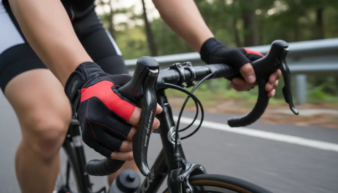Correct braking techniques for cycling downhill safety and speed control