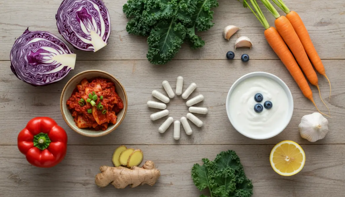 Probiotics for athletes including supplements and fermented foods for digestive optimization sports