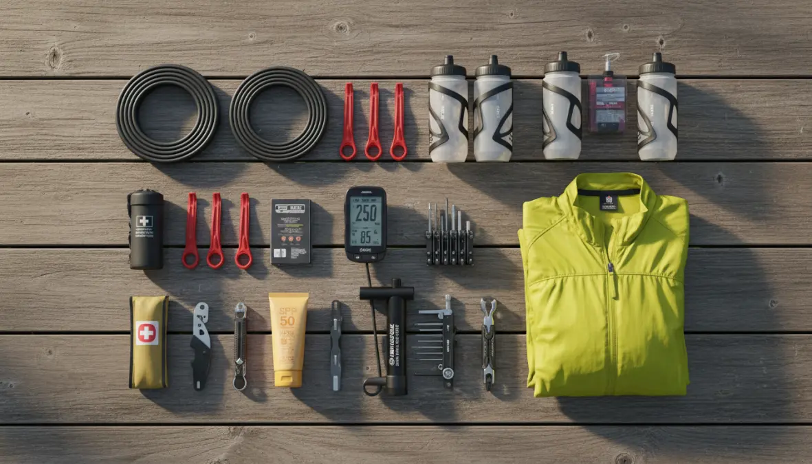 Essential gear for transitioning from indoor cycling to outdoor road riding