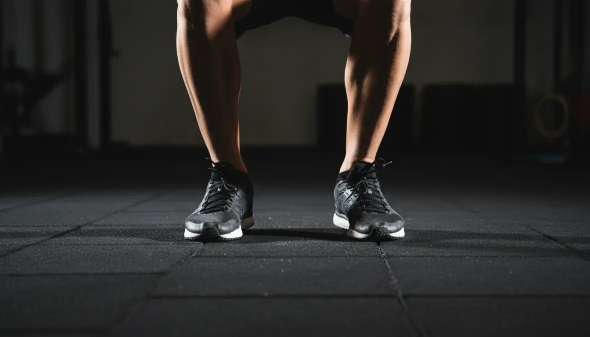 Correct landing technique for safe plyometric training in cycling