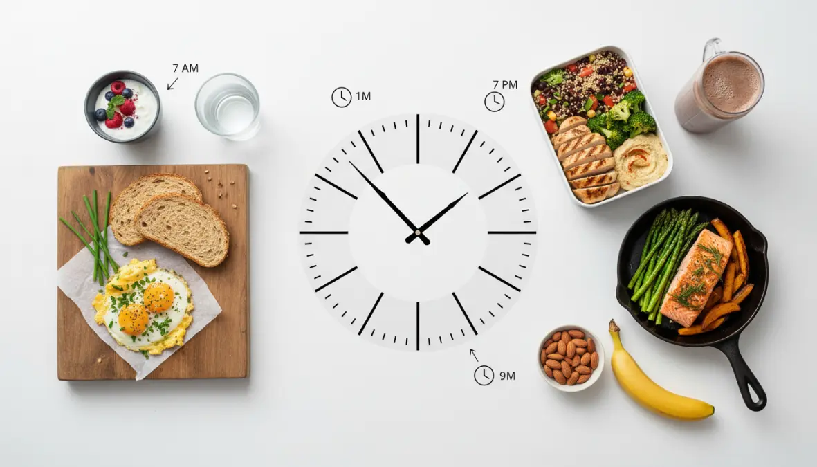Daily protein distribution across multiple meals for optimal muscle recovery