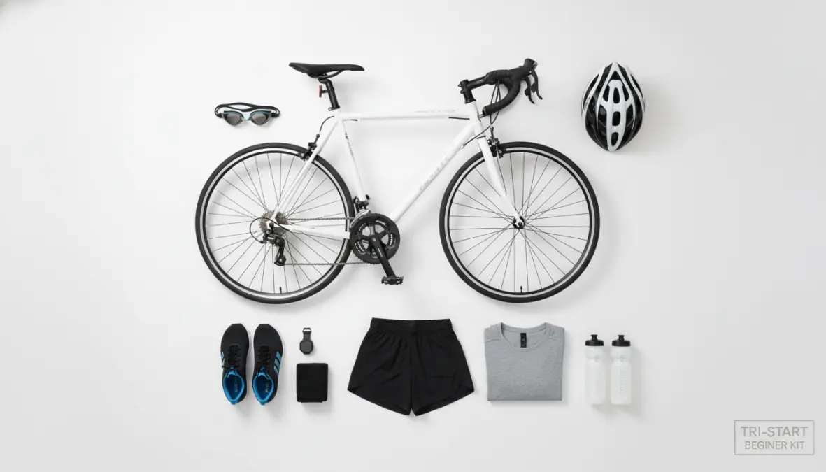 Essential triathlon gear and equipment needed for beginner triathlon training