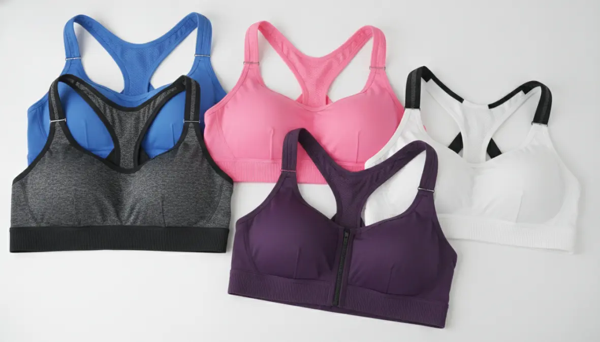 Collection of best high impact sports bras showing different support styles and features