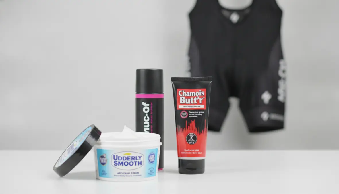 Best chamois cream products for cycling saddle sores prevention and chafing relief