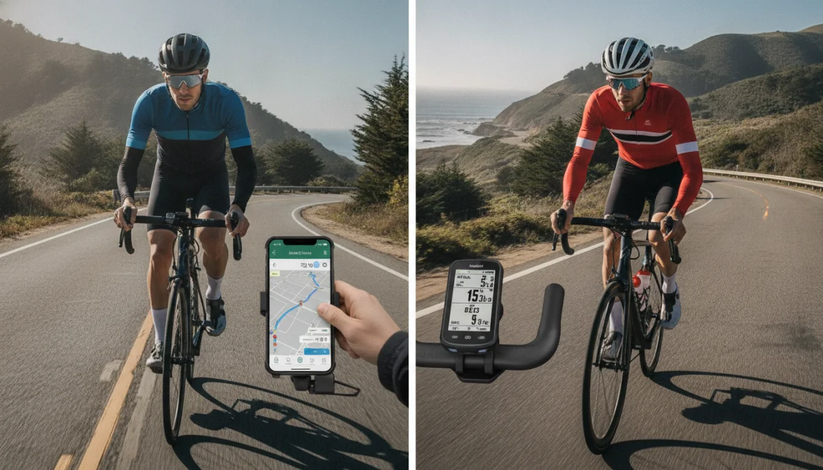 Cycling Computer vs Smartphone: Which Navigation Solution Is Best for Your Rides