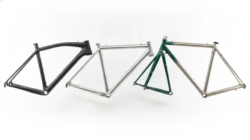 Cycling Frame Materials Comparison: Carbon vs Aluminum vs Steel vs Titanium