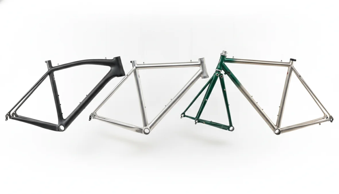 Cycling Frame Materials Comparison: Carbon vs Aluminum vs Steel vs Titanium