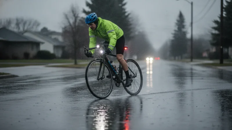 Cycling in Wet Conditions: Essential Techniques and Safety Tips for Rainy Rides