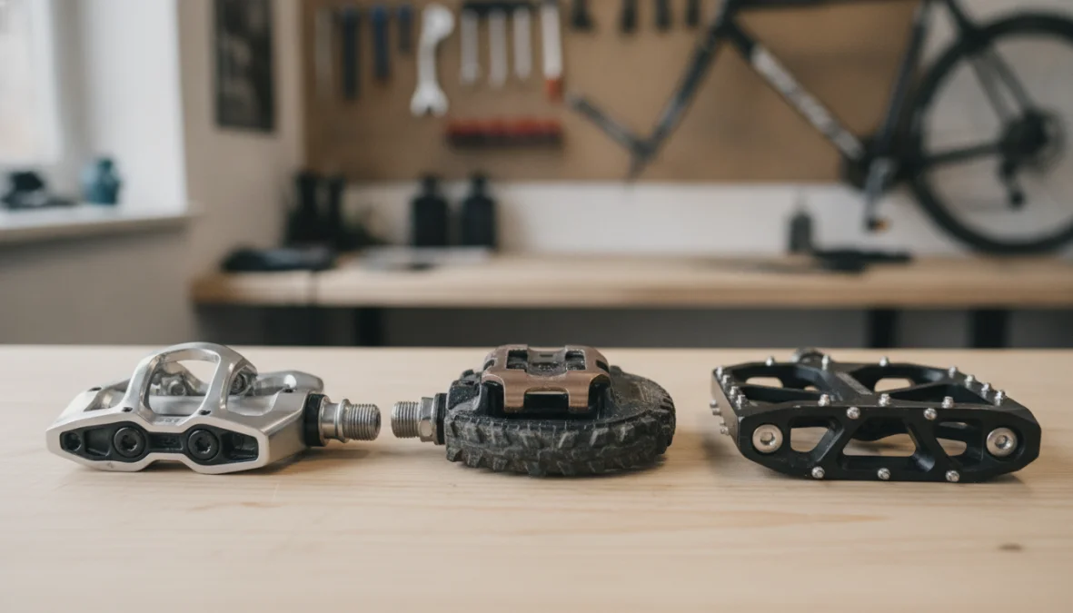 Cycling Pedal Types Comparison: Complete Guide to Clipless, Platform, and Flat Pedals