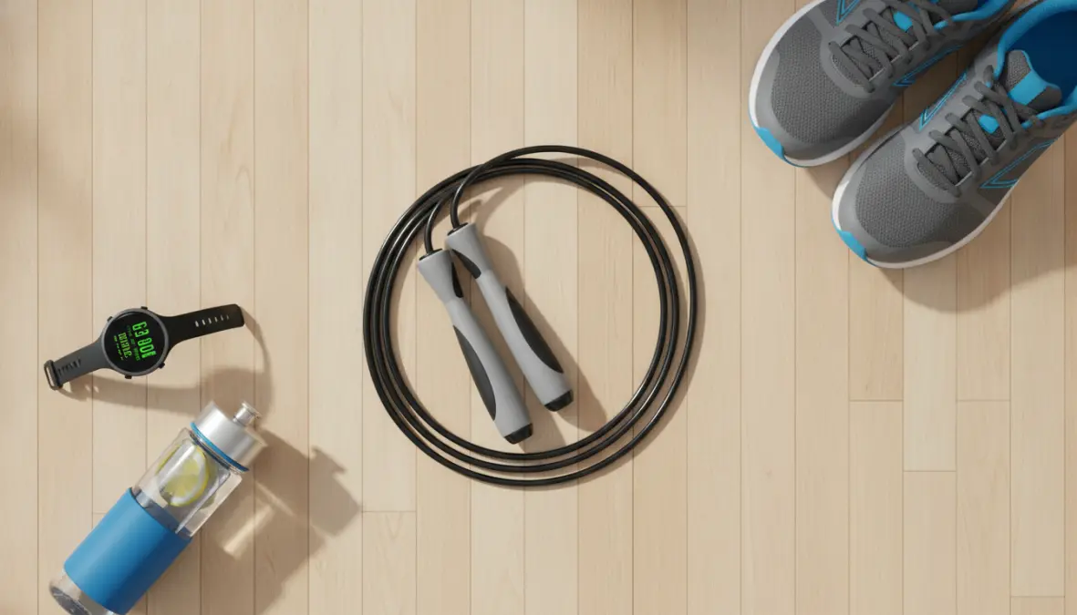 Essential jump rope conditioning equipment for athletic training program